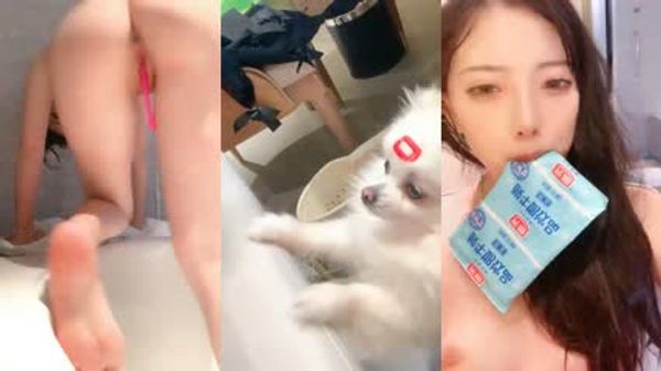 高颜值女神来袭 ！浴缸裡自慰，跳蛋疯狂塞穴