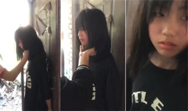 校园女生被打耳光