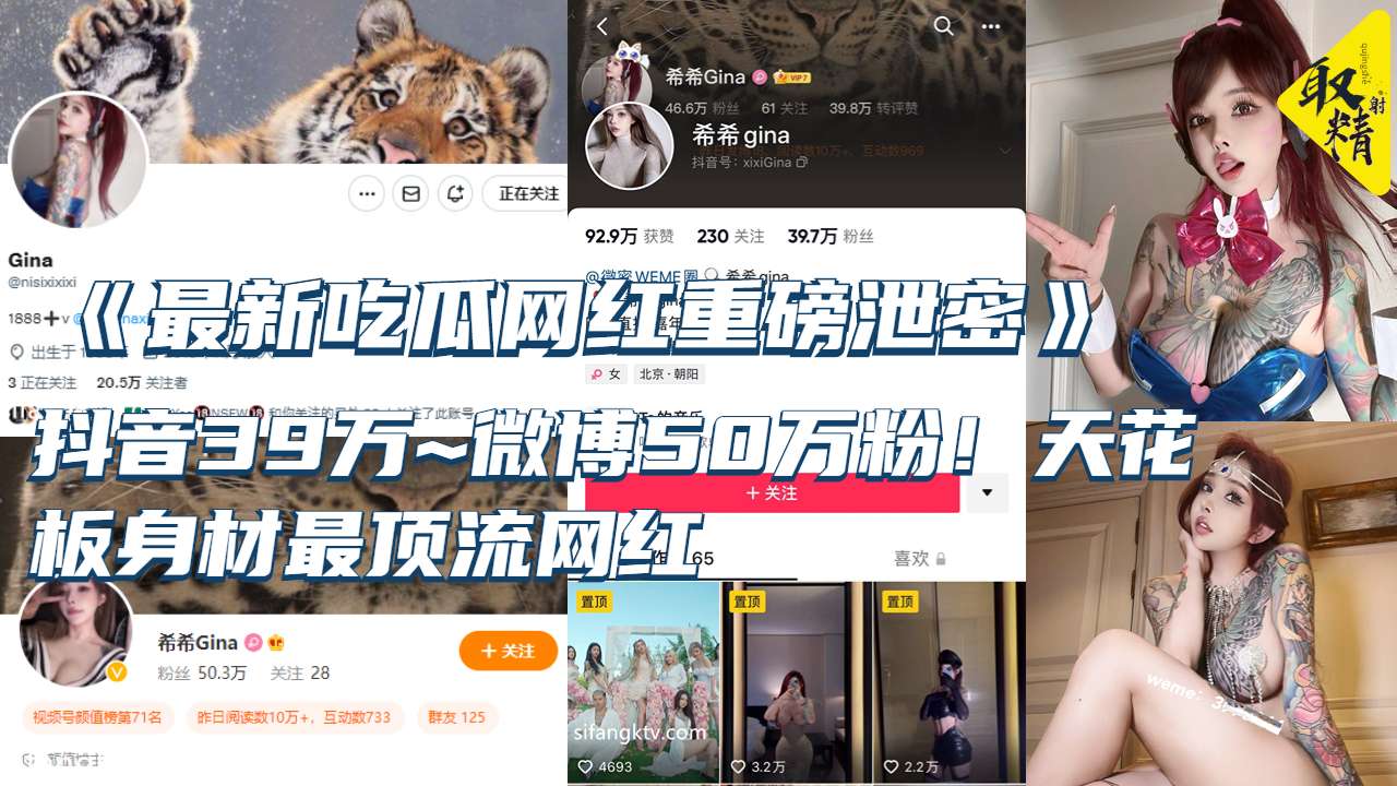 【吃瓜泄密】最新重磅泄密 抖音大网红 天花板身材最顶流网红 淫乱私拍啪啪3P 惨遭流出 全网疯传